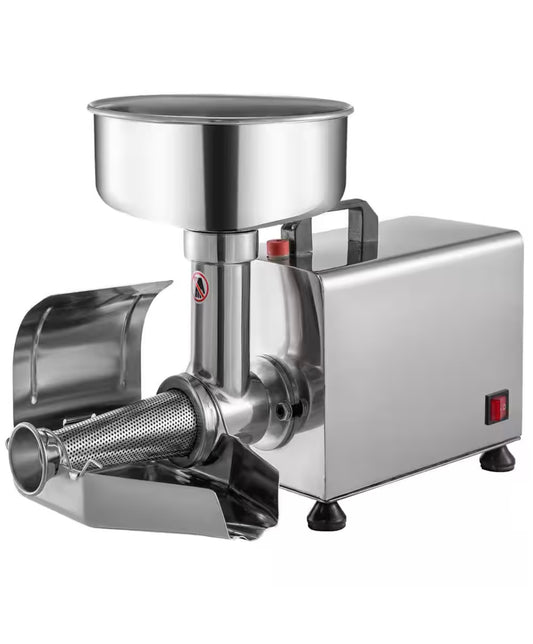 Electric tomato strainer commercial grade