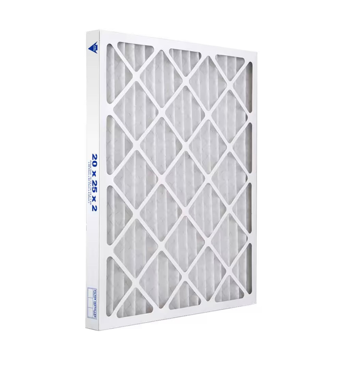 20"x25"x2" Contractor pleated air filter