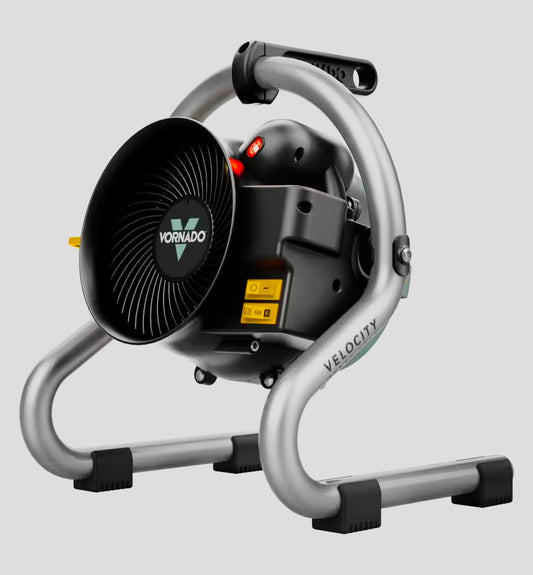 Velocity space heater