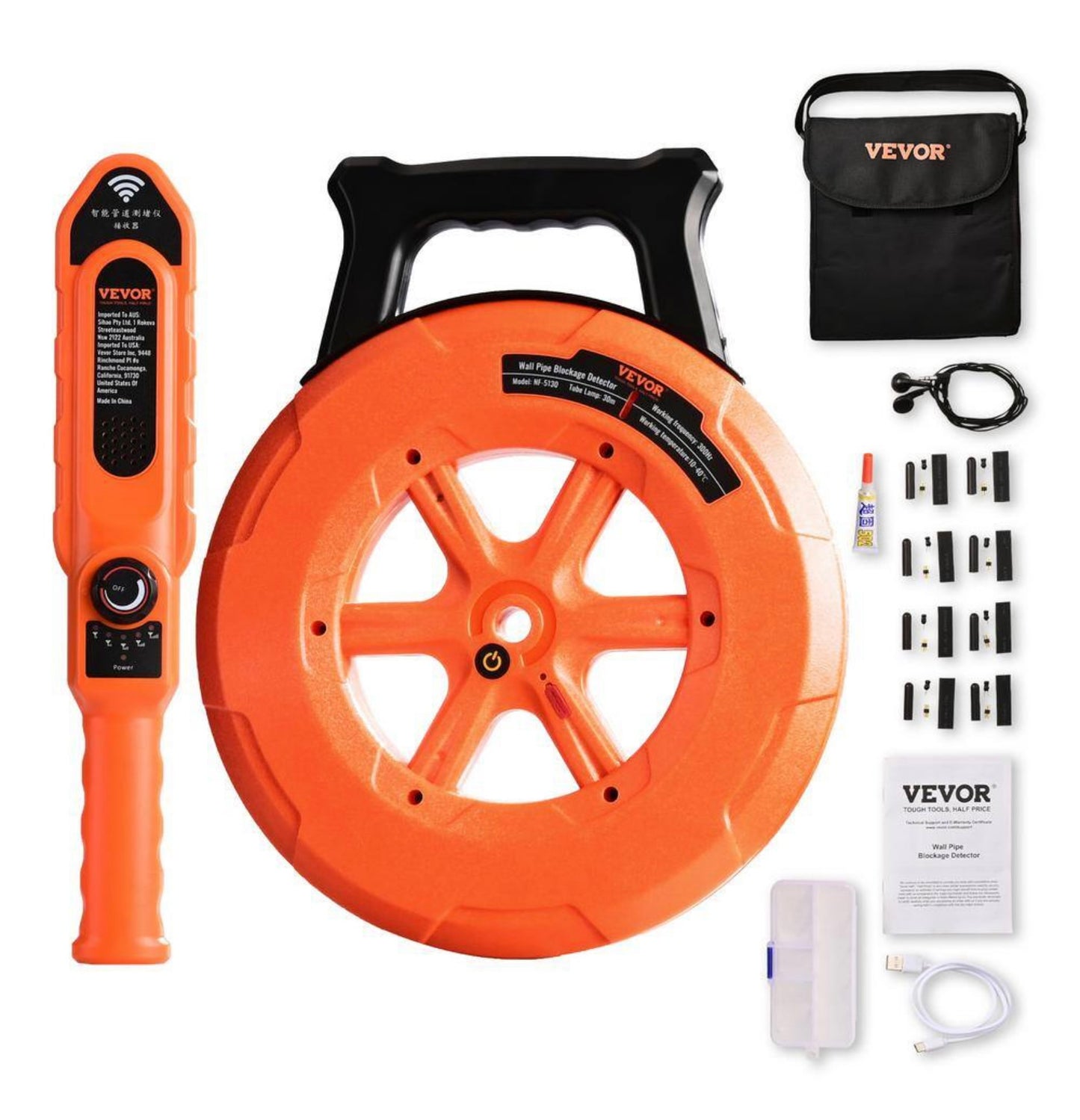 Pipe blockage detector