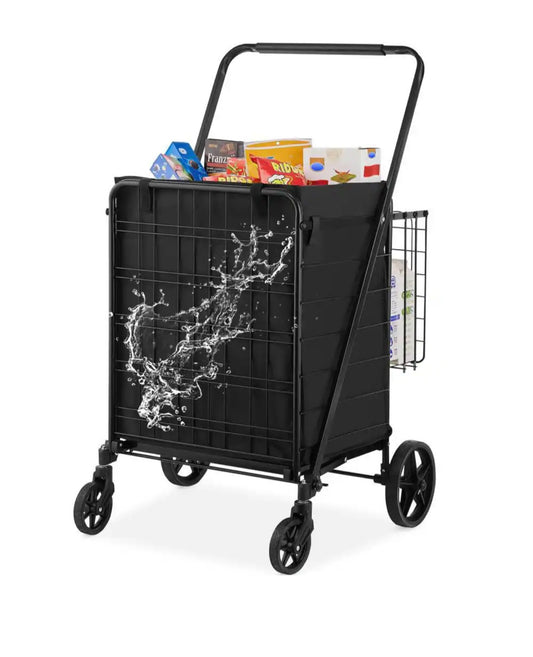 Folding shopping cart