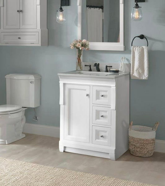 Naples 24" white vanity