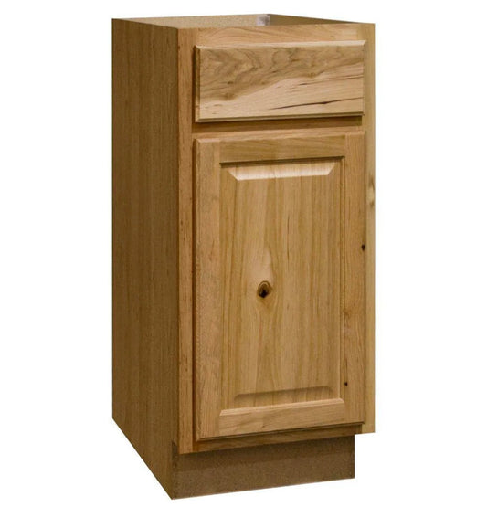 15" base in natural hickory