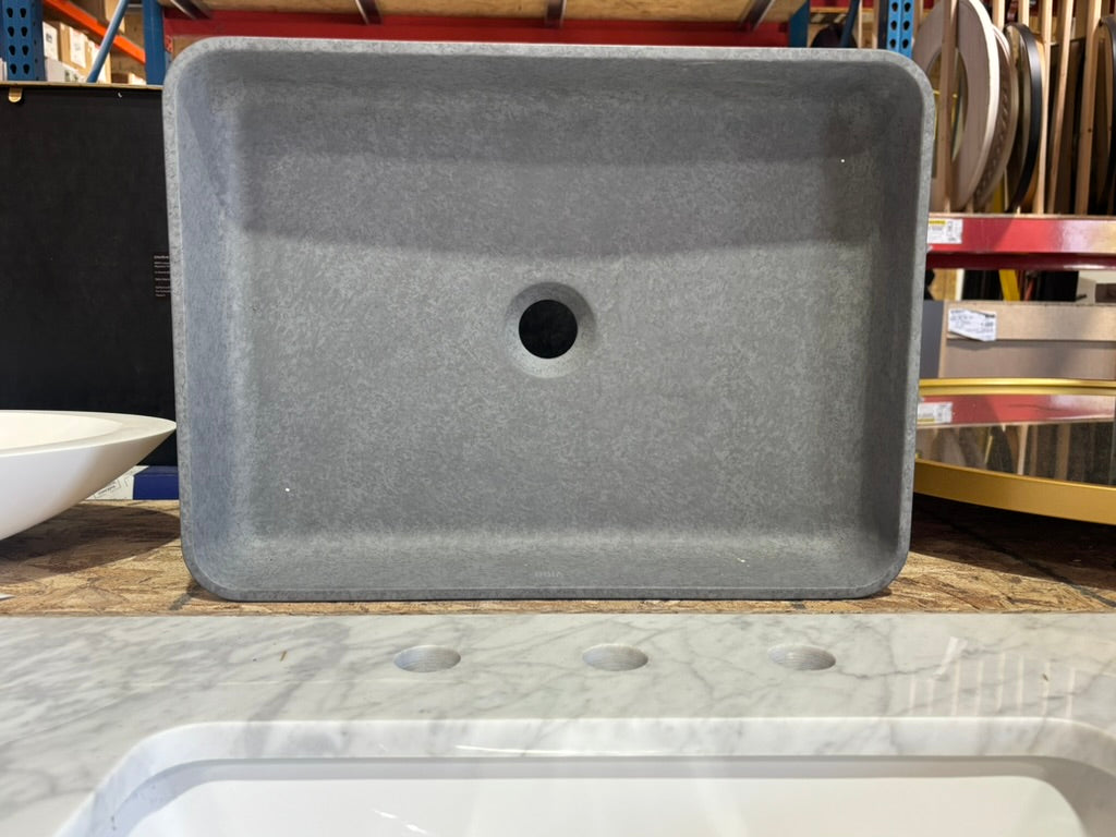 Vigo 19" vessel sink in gothic gray