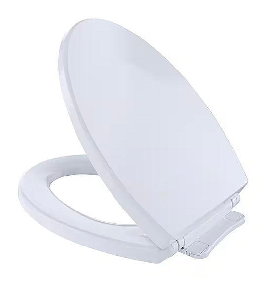TOTO elongated toilet seat in cotton white