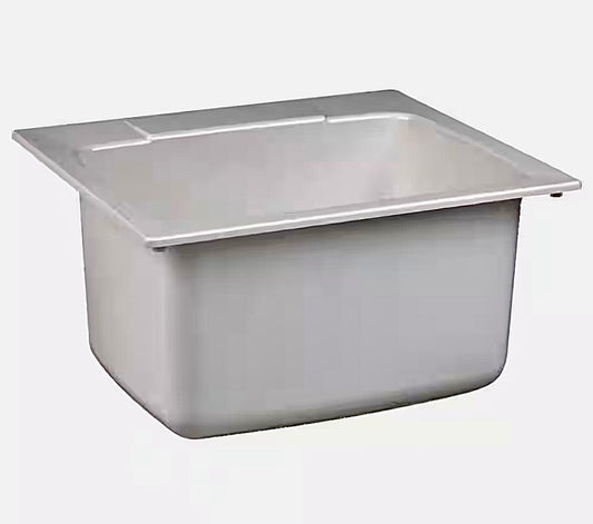 22"x25" drop in utility sink