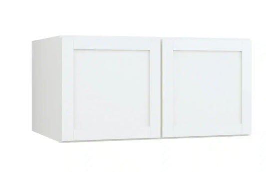 Courtland 36"x18"x24" wall bridge in polar white