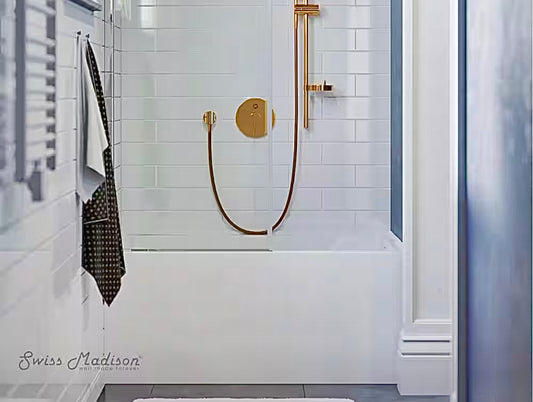 Swiss madison 48"x32" right drain bathtub