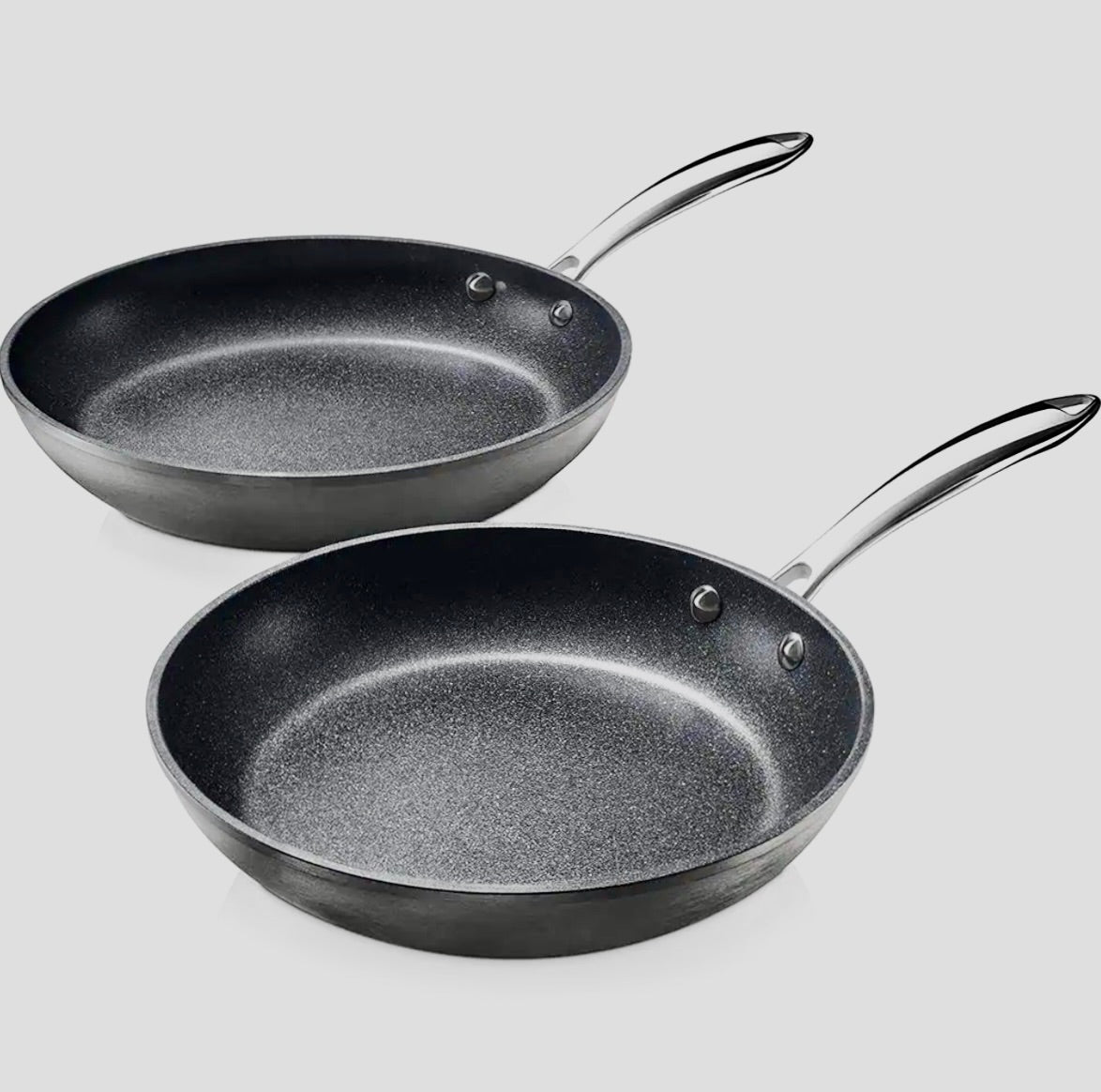 Granitestone 2 piece fry pan set
