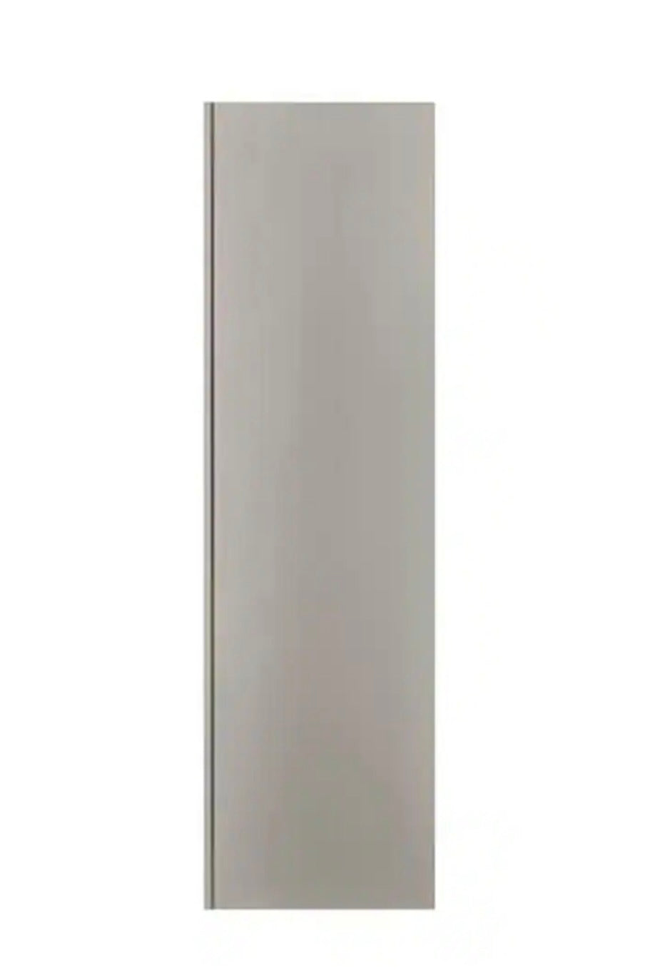 Avondale Dove gray refrigerator end panel 24x84