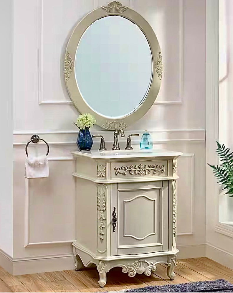 Winslow 26" antique sea glass vanity