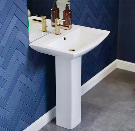 Sublime pedestal sink