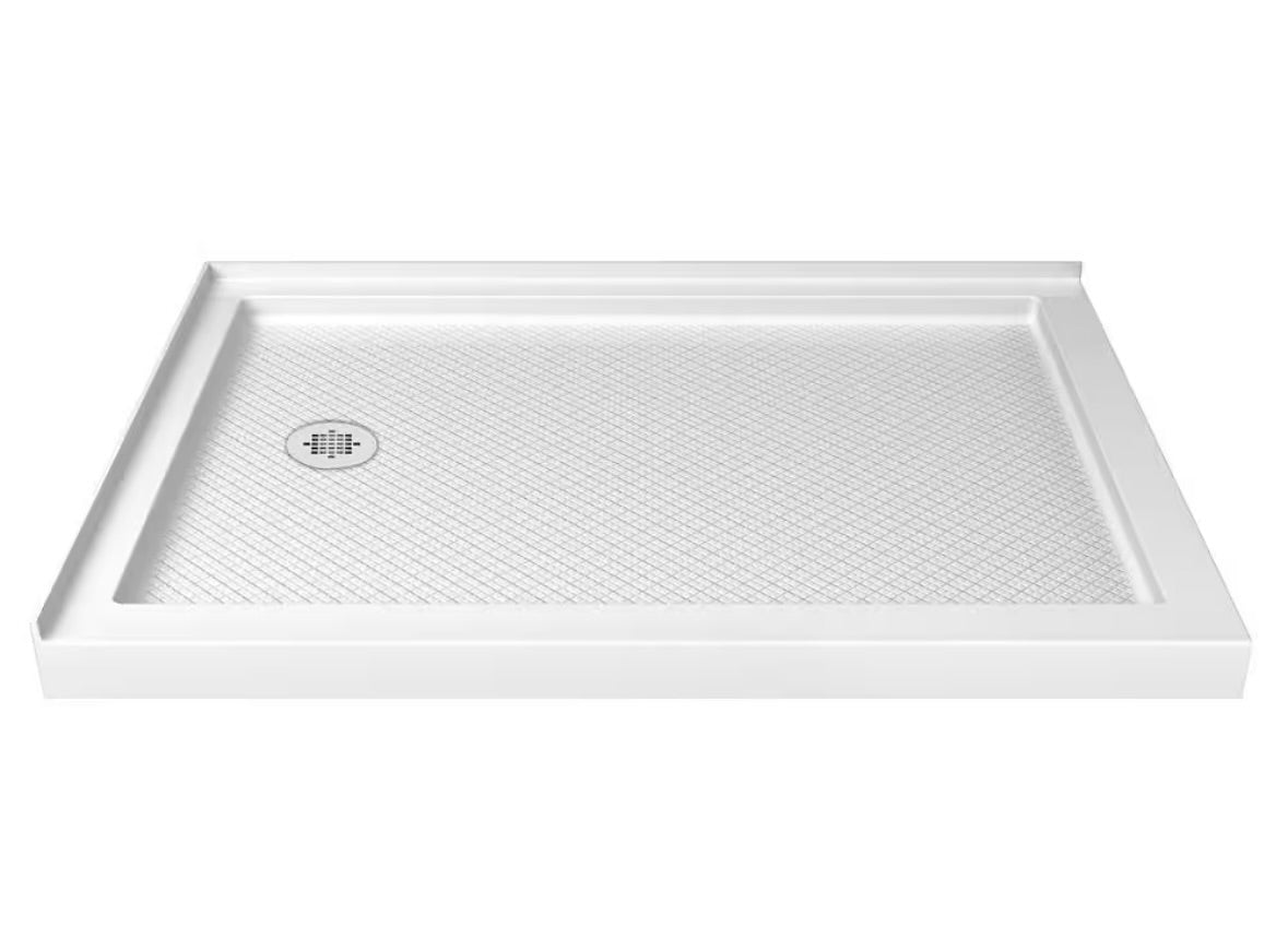 SlimLine 48"x36" Double threshold shower base Left drain