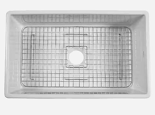Stainless steel sink grid