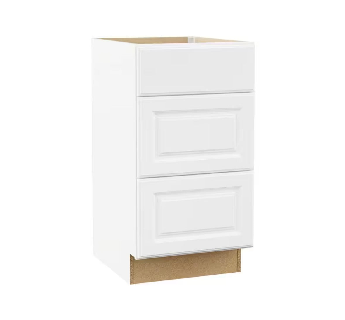 18" raised panel drawer base