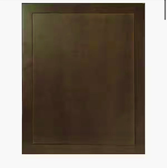 Hampton shaker decorative end panel in java