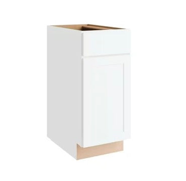 Courtland 15" base cabinet polar white