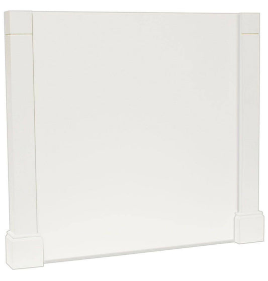 Shaker decorative island end panel