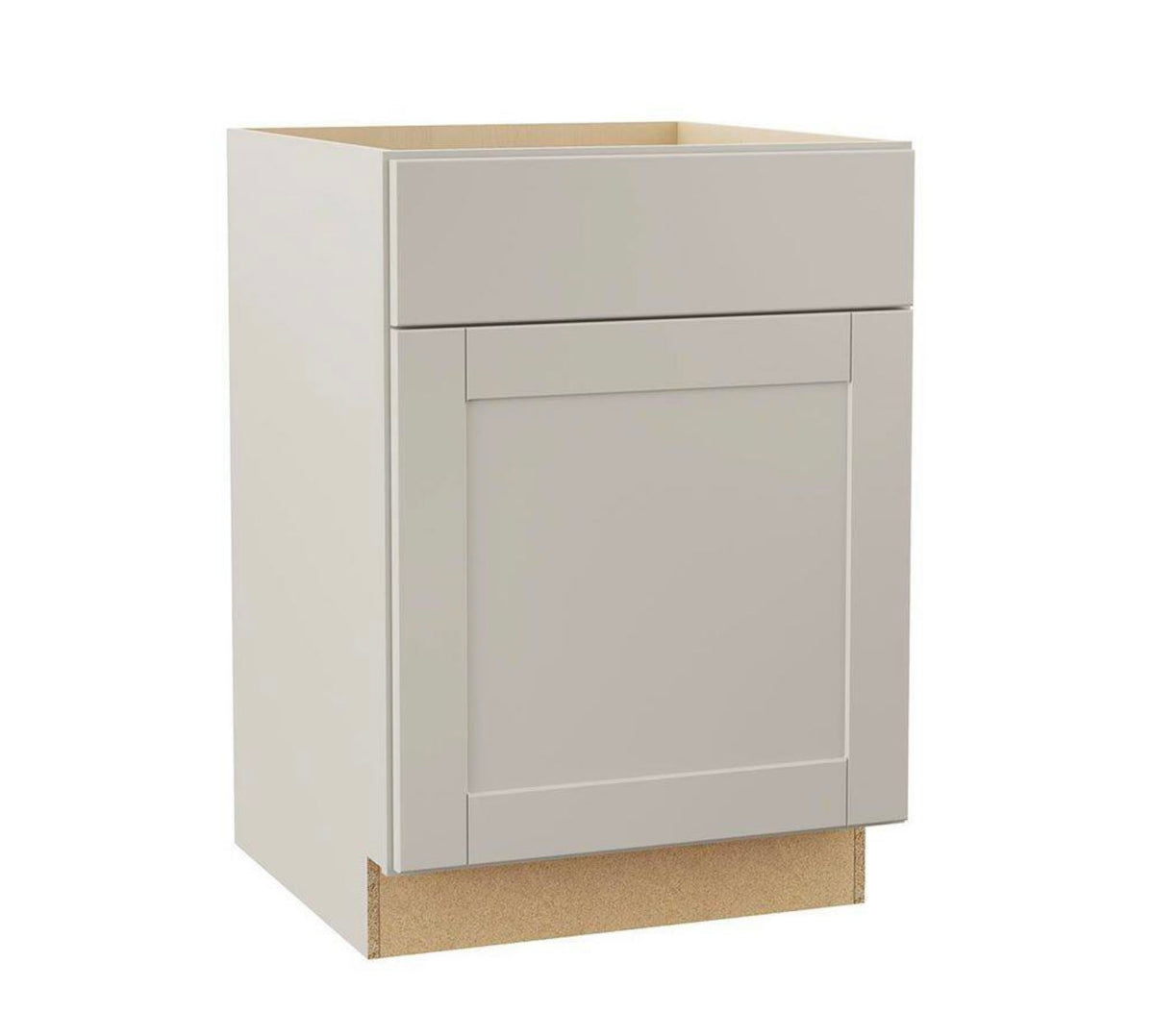 Shaker 24" base in dove gray