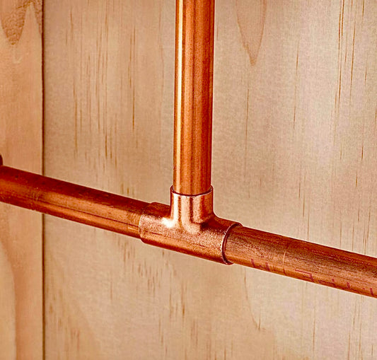 1/2 in copper tee fitting