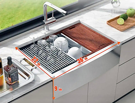 Vevor 36" farmhouse kitchen sink