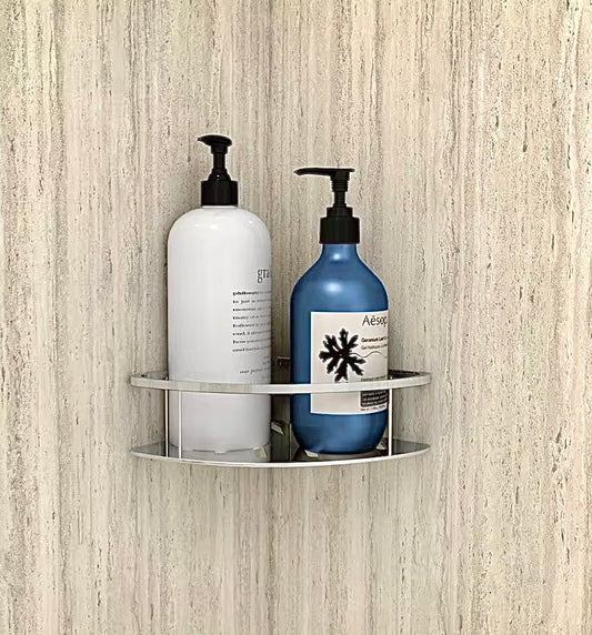 Passage shower corner shelf