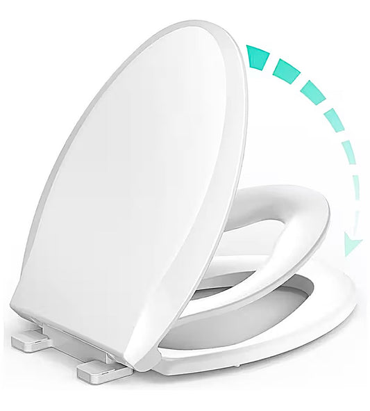 Ello & Allo childrens elongated toilet seat in white