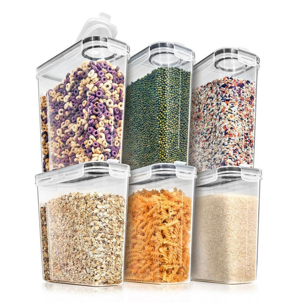 6 pack food dispensers