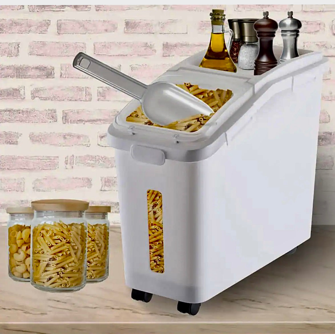 Ingredient storage bin