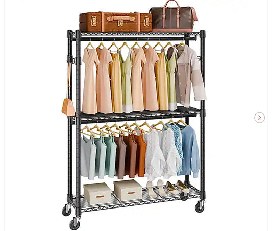Heavy duty clothes rack