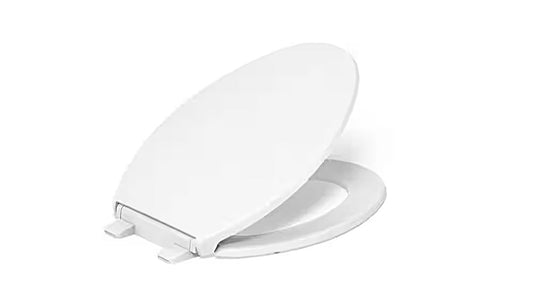 Kohler elongated toilet seat in white
