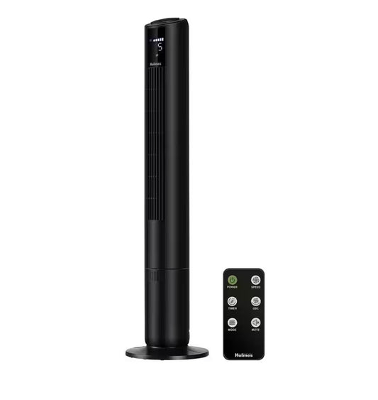 42" oscillating tower fan