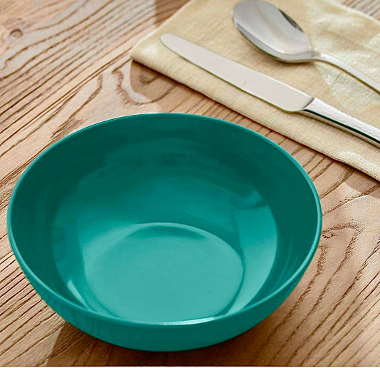 Dinner bowls set in green