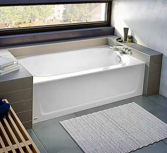 Maui 60"x30" soaking bathtub right drain