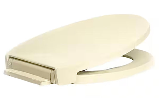 Centoco round toilet seat in biscuit