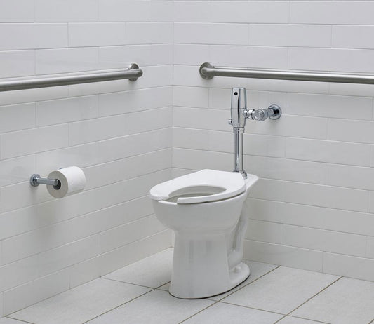 Commercial elongated toilet seat