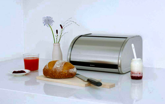 Roll top bread box
