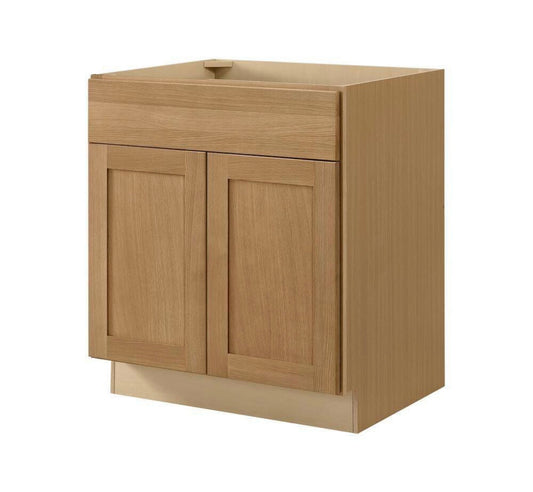 Avondale 30" base in white oak