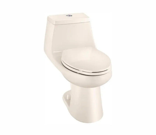 McClure elongated toilet in bone