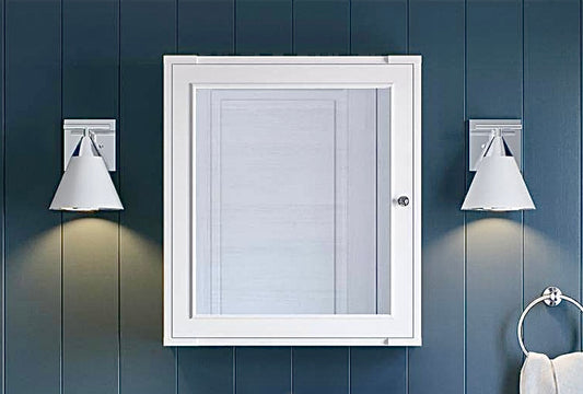 Aberdeen 24" medicine cabinet in white