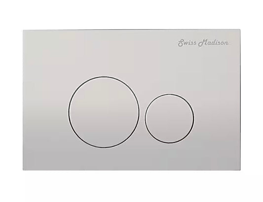 IN WALL ACTUATOR FLUSH BUTTON CHROME