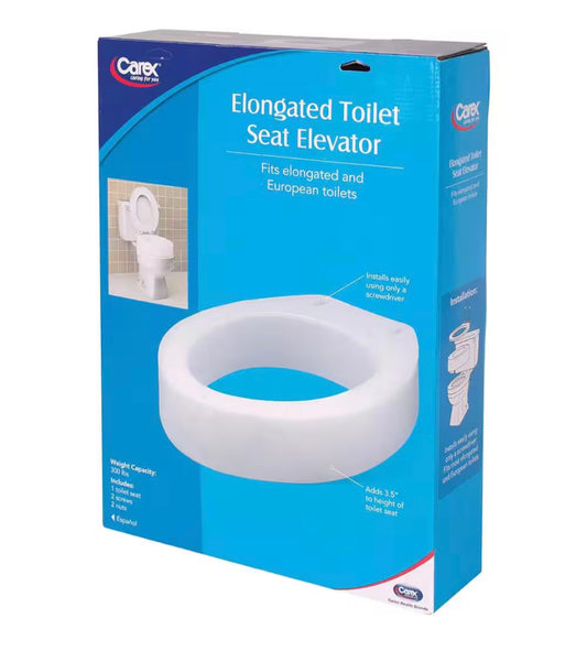 Elongated Toilet seat elevator