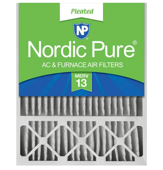 16 in x 25 in x 5 MERV 13 pleated air filters