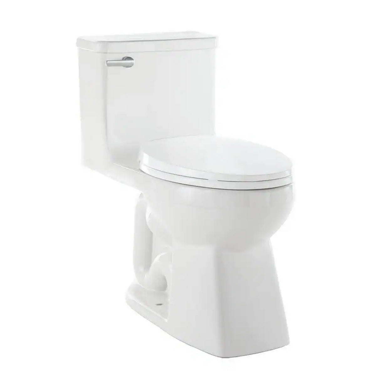 Power Flush 1 piece elongated toilet