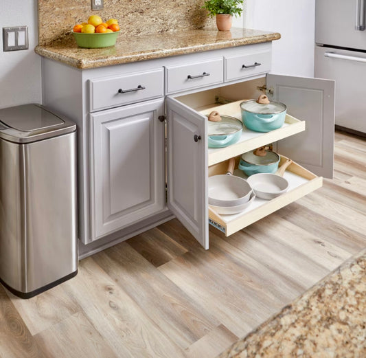 Customizable slide out shelf