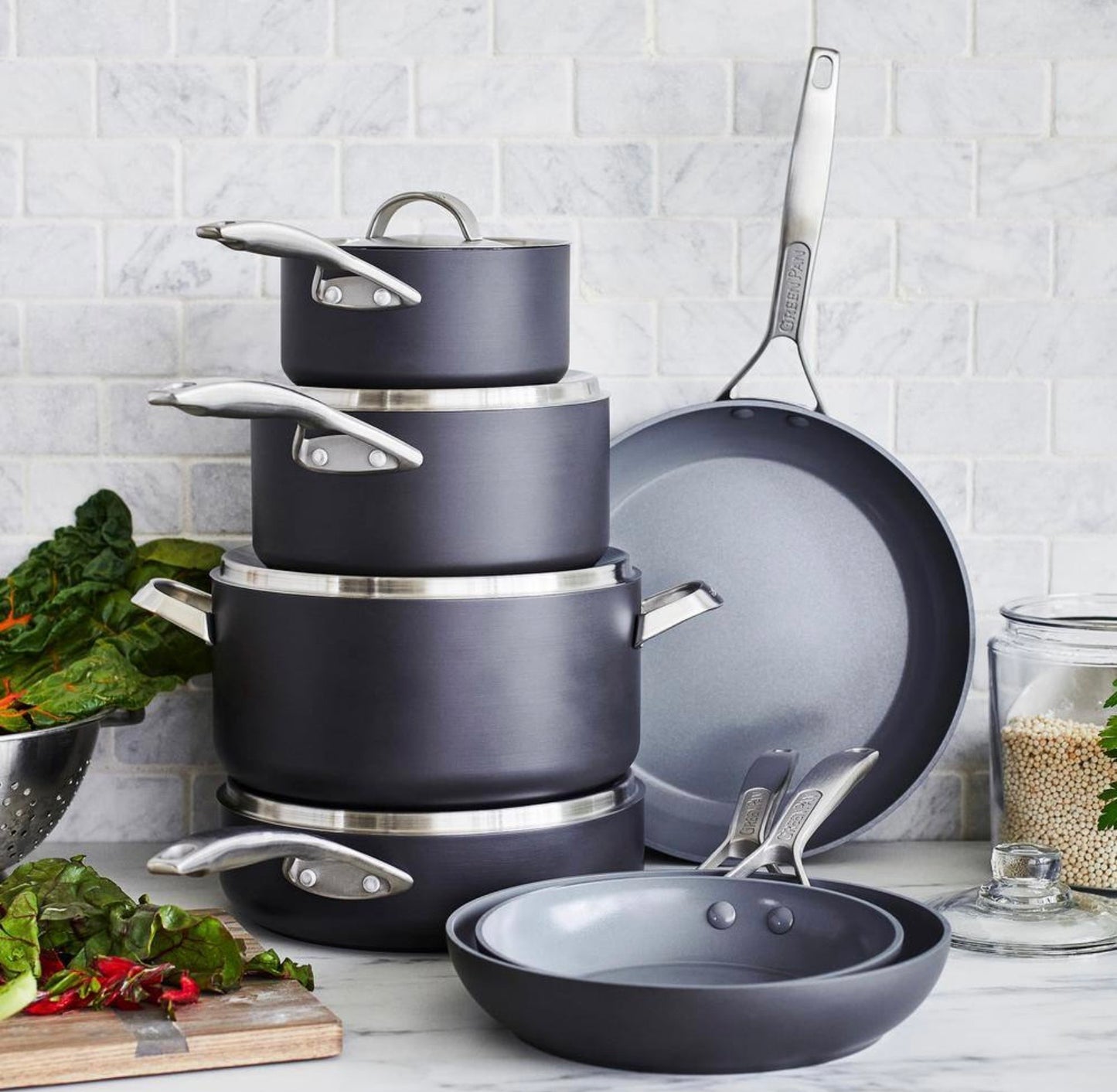 Paris pro 12 piece cookware set