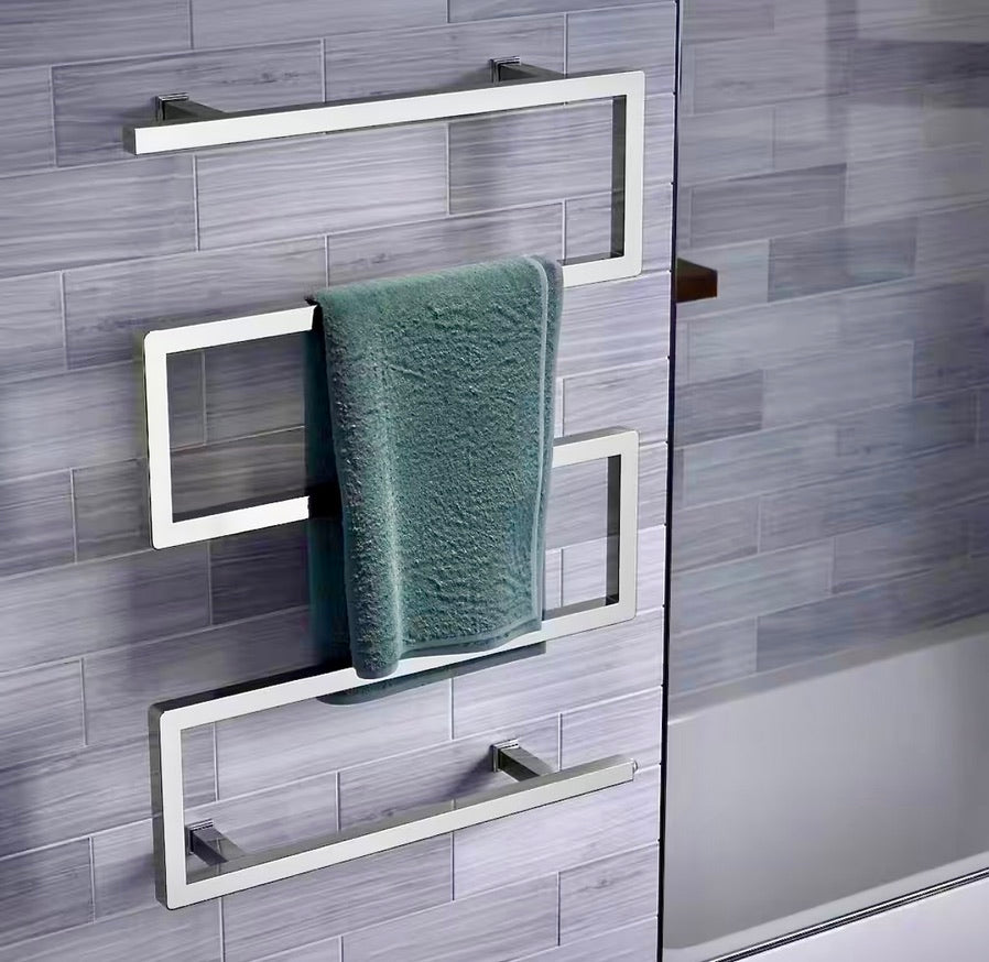 Voltaire 5-Bar Electric Towel Warmer in Chrome