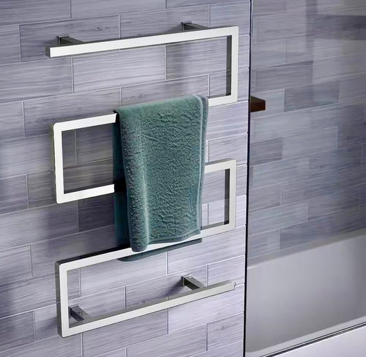 Voltaire 5-Bar Electric Towel Warmer in Chrome