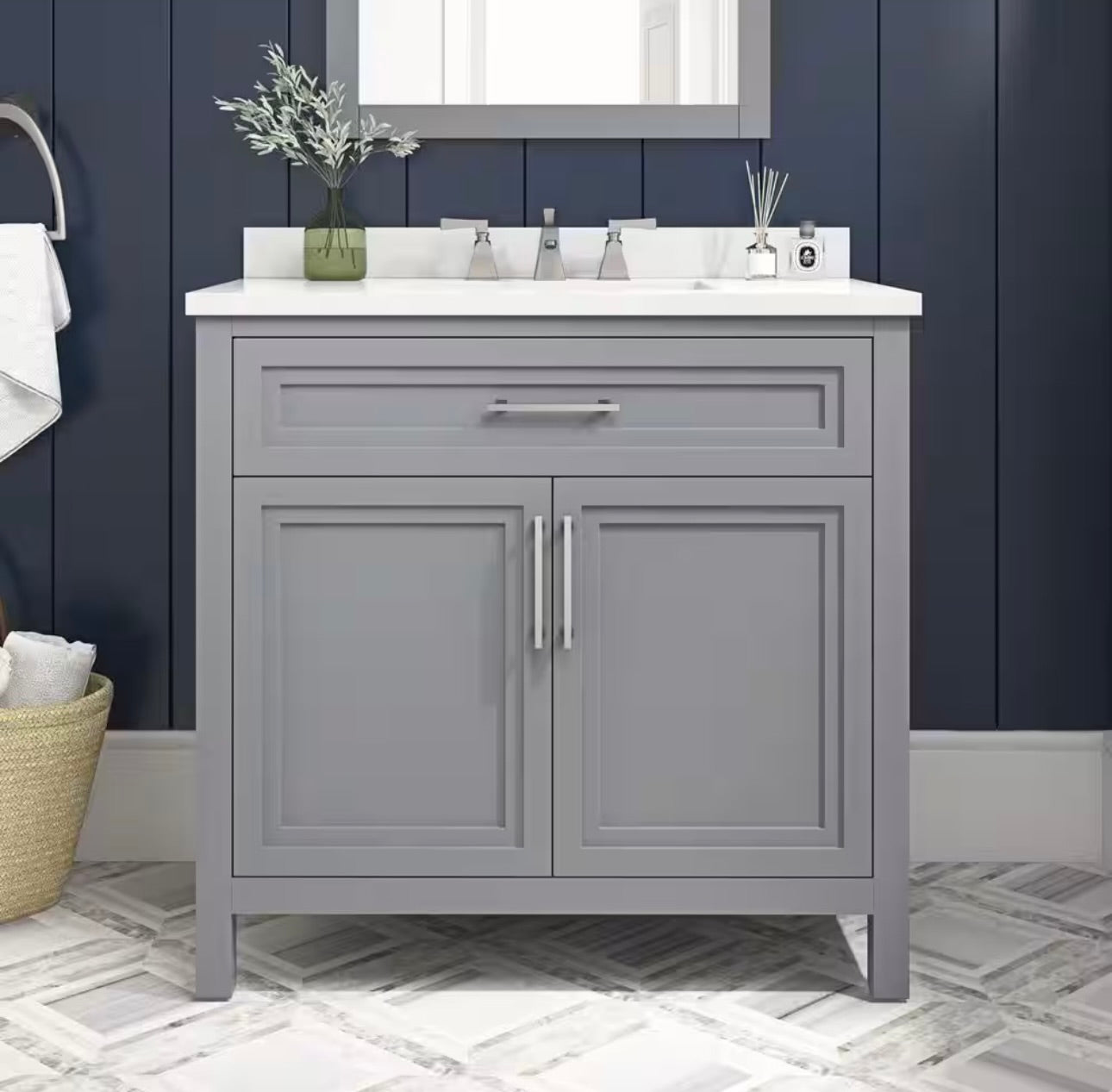 Mayfield 36" gray vanity