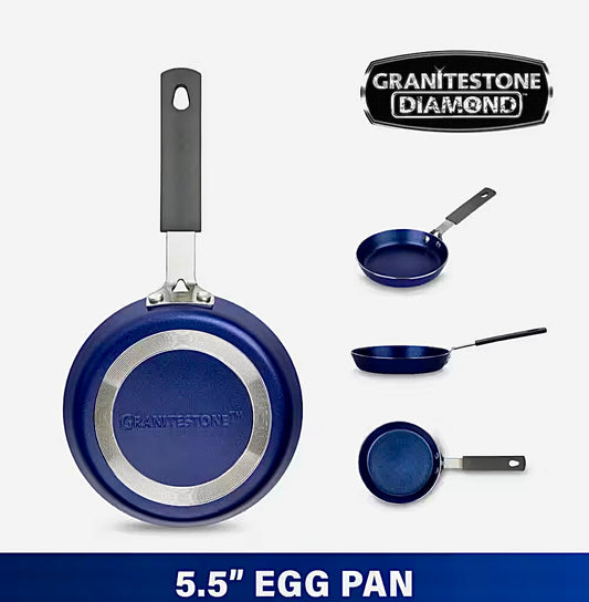 5.5" mini frying pan in blue